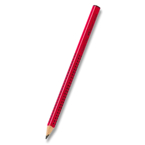 Grafitová ceruzka Faber-Castell Grip Jumbo červená, tvrdosť B 111921